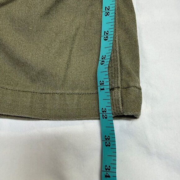 Patagonia W’s All Seasons Hemp Canvas Bib Overalls Small Green EUC - Picture 14 of 14